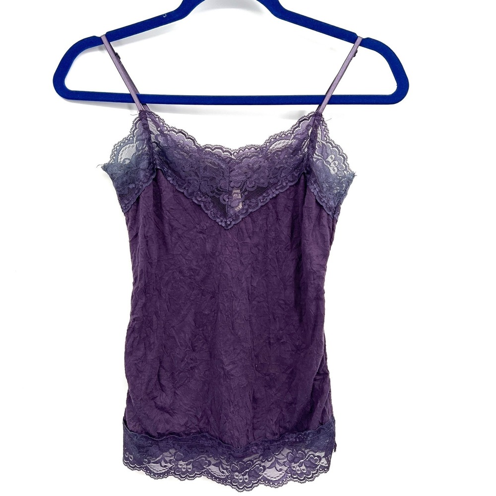 Xhilaration y2k fairycore purple lace cami layering tank top XS